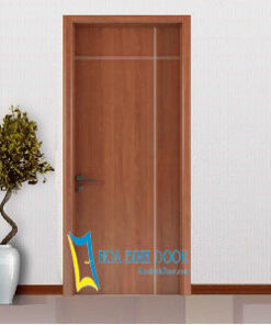Cửa gỗ công nghiệp MDF phủ veneer KD.P1R2G